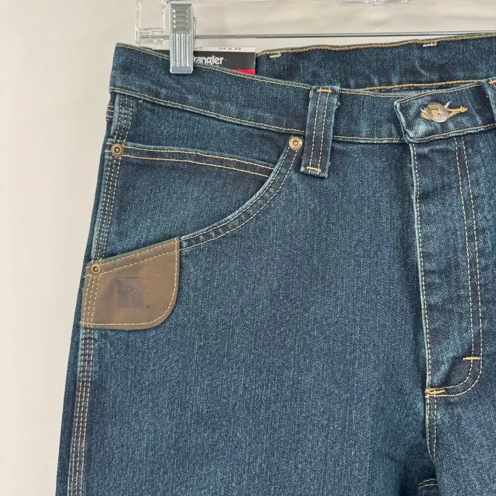 NWT WRANGLER RIGGS WORKWEAR ADVANCED COMFORT FIVE POCKET JEAN